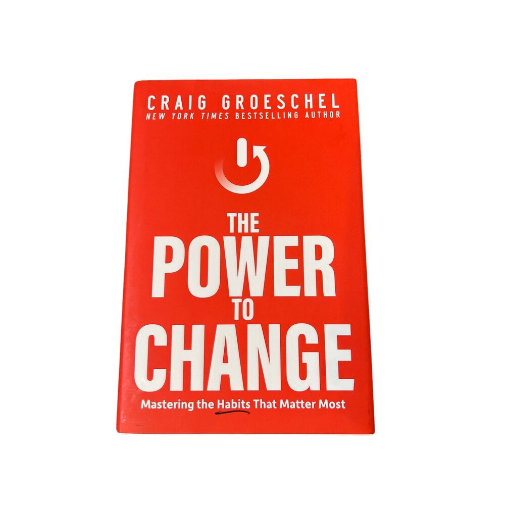 The Power to Change by Craig Groeschel - Red Cover